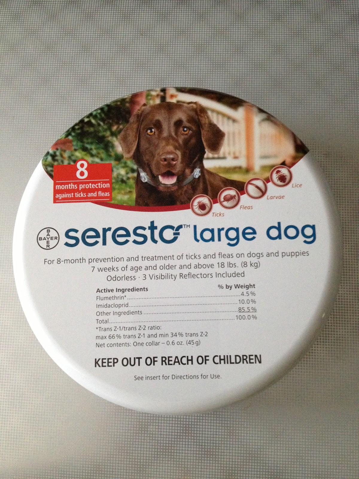 Life With Beagle REVIEW Seresto collar flea treatment for dogs